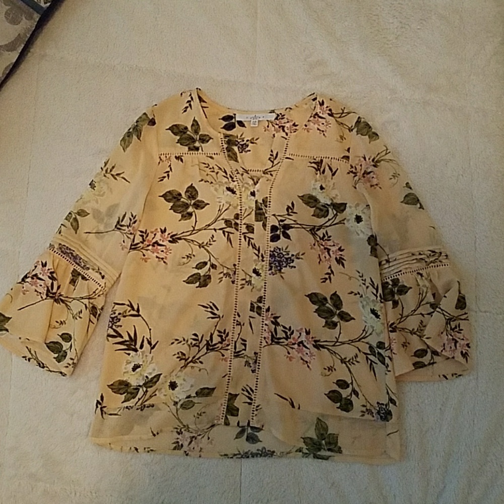 Nordstrom Peach Blouse